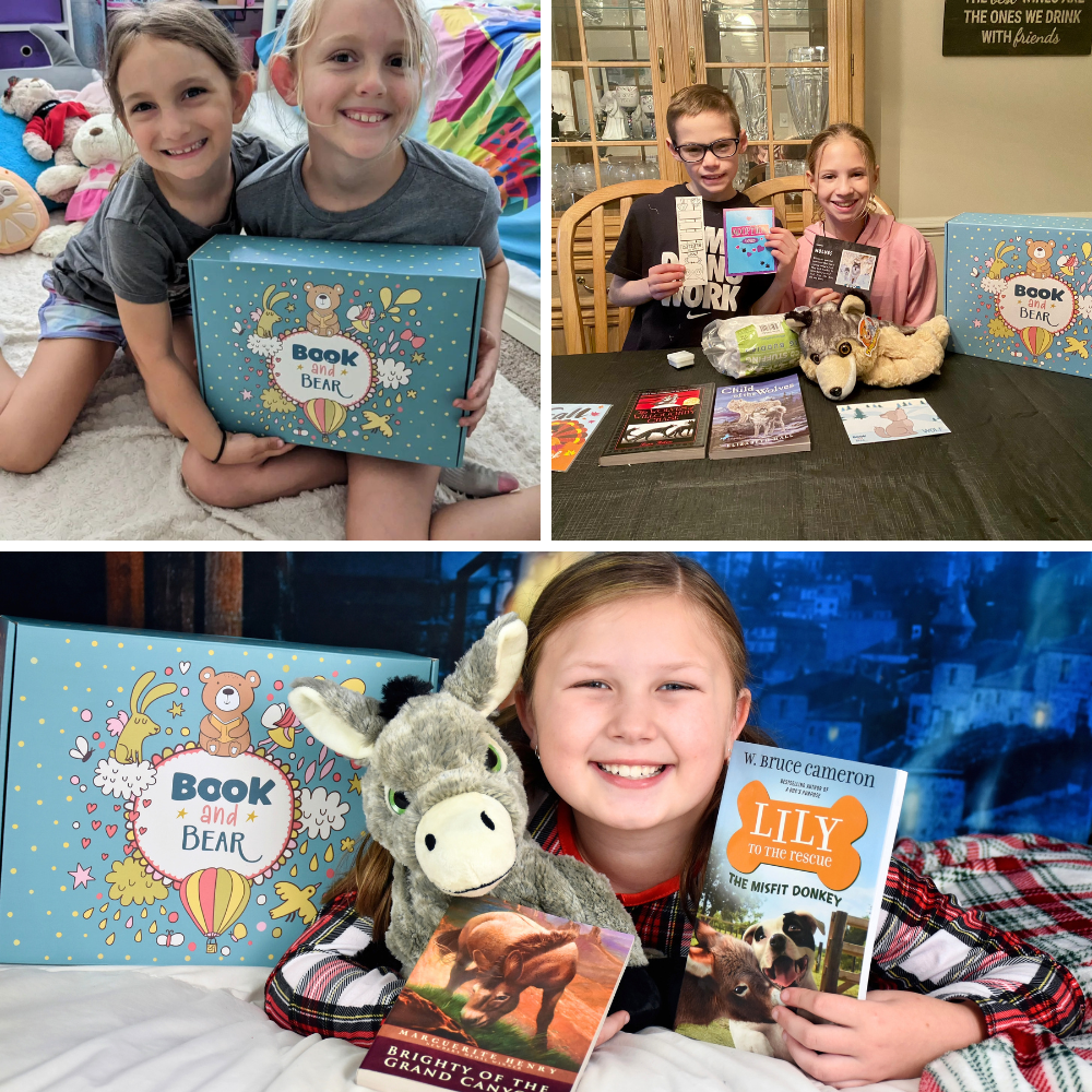 Book and Bear 9-Month Reading Adventure (Bitty Animal & Chapter Books)
