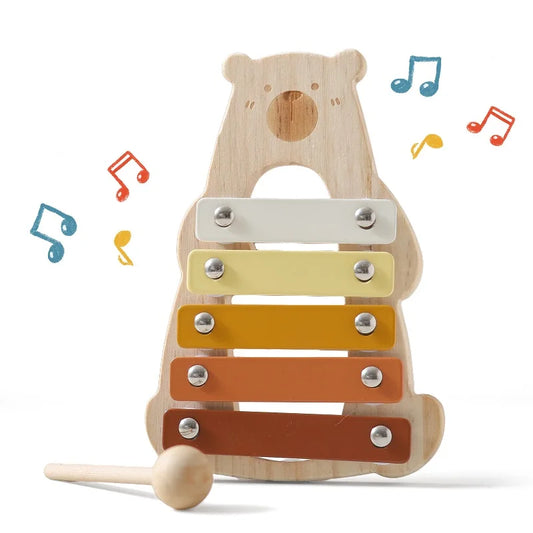 Wooden Musical Instruments Set for Kids