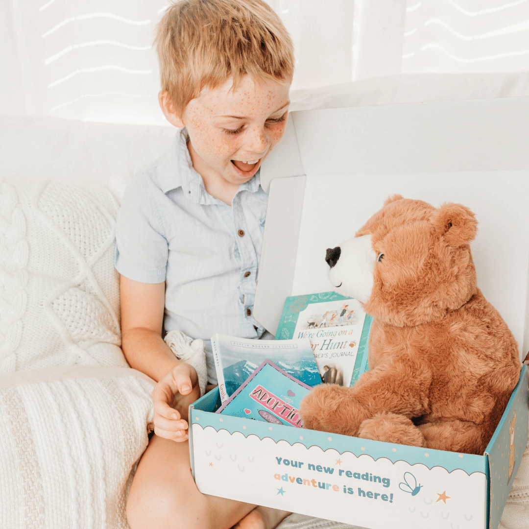 Book & Bear Chapter Book Box - Ages 8 & Up