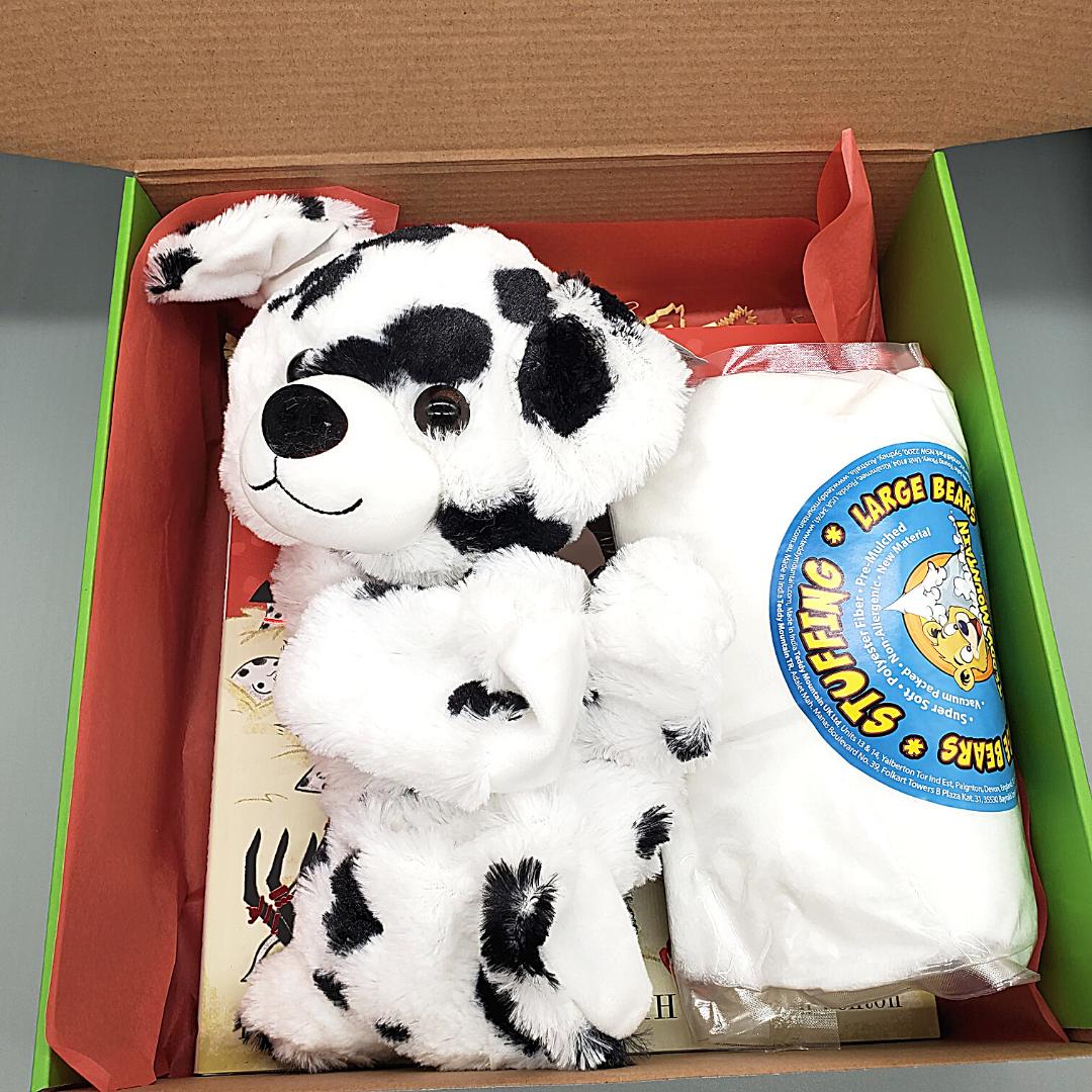 Dalmatian Book & Bear Box