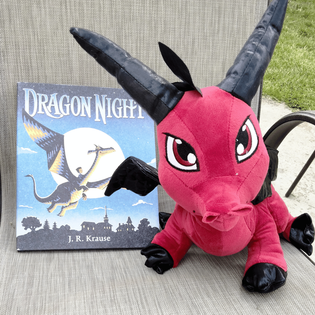 Dragon Stuffing Kit and Book Set by Book and Bear