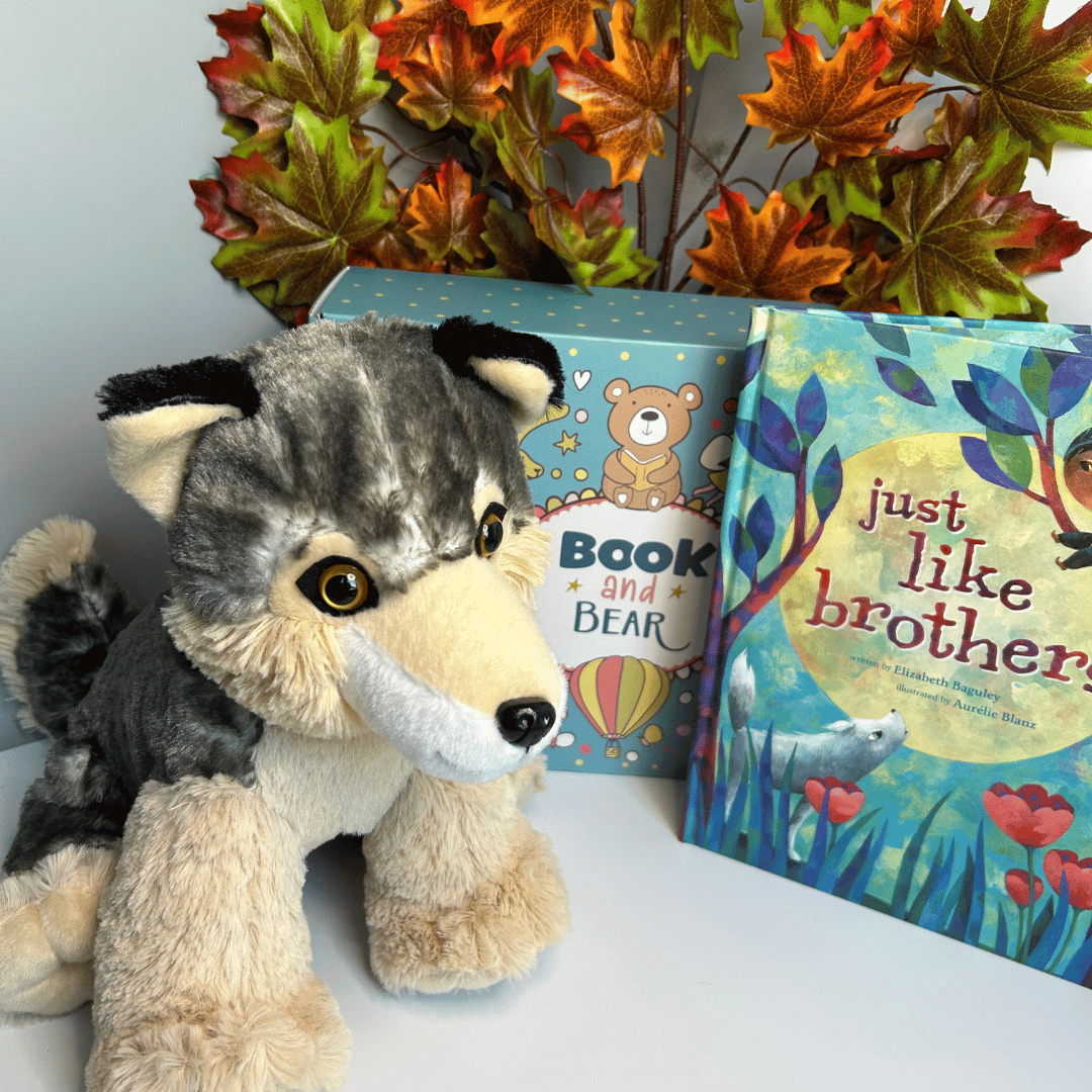 Wolf Stuffing Kit & Book – Craft, Read & Howl!