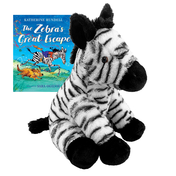 Zebra Stuffing Kit & Book – Craft, Wish & Read!