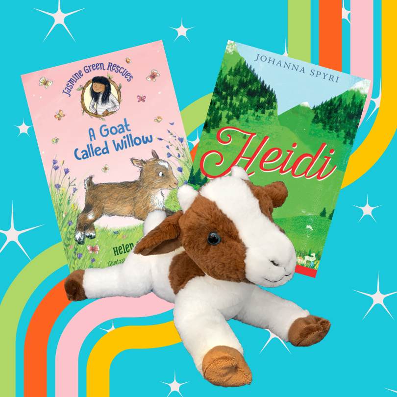 Goat Stuffing Kit & Book – Craft, Play & Learn!