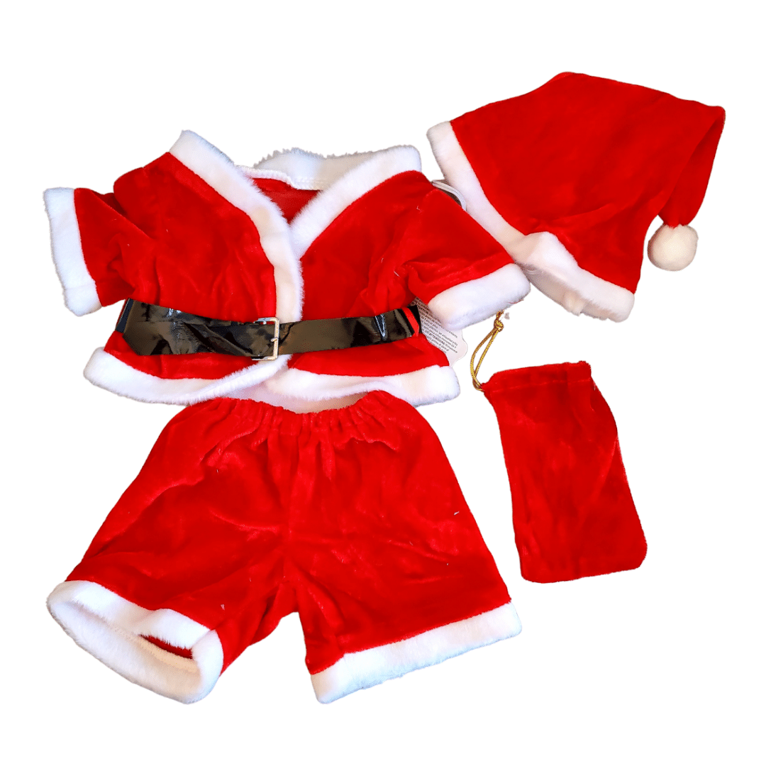 Santa Suit fits 16 inch plush and 18 inch dolls