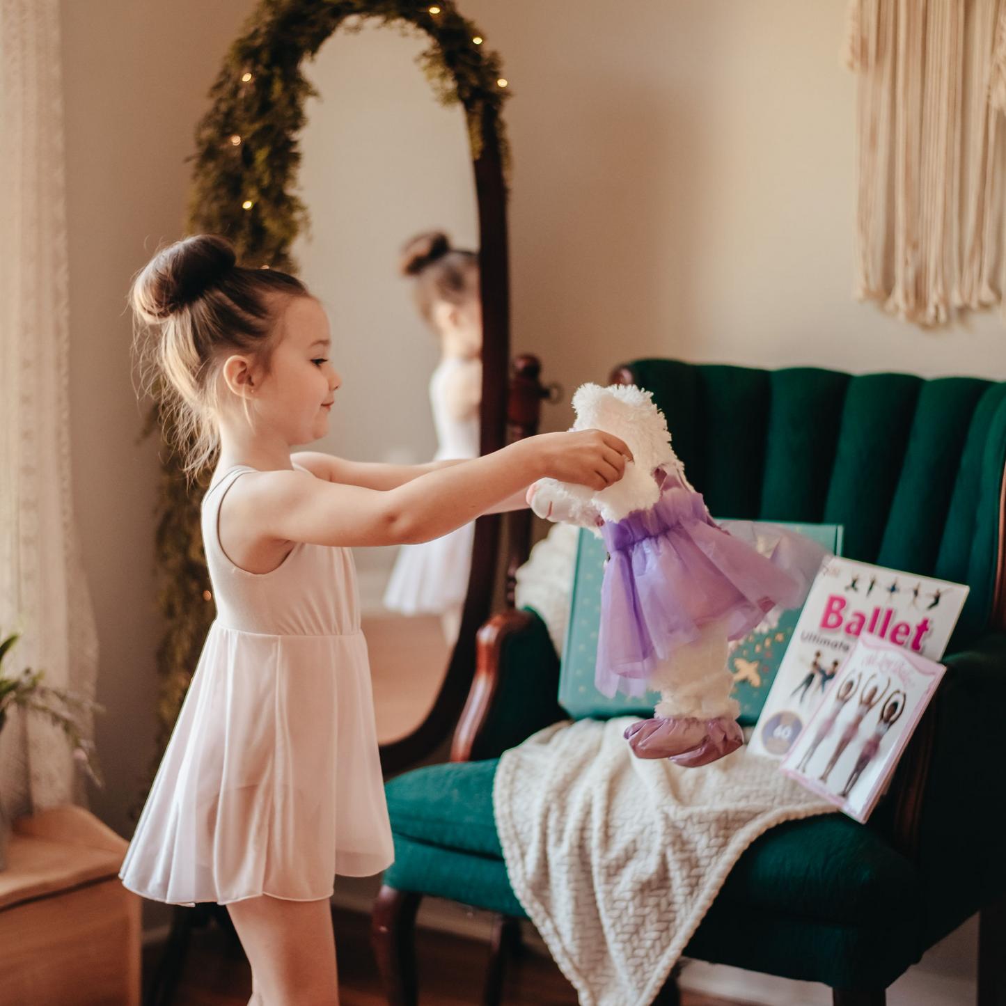 Ballerina Bunny to Build - Stuffing Kit and Book Boxed Set