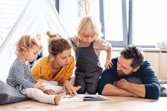 Family Reading Together