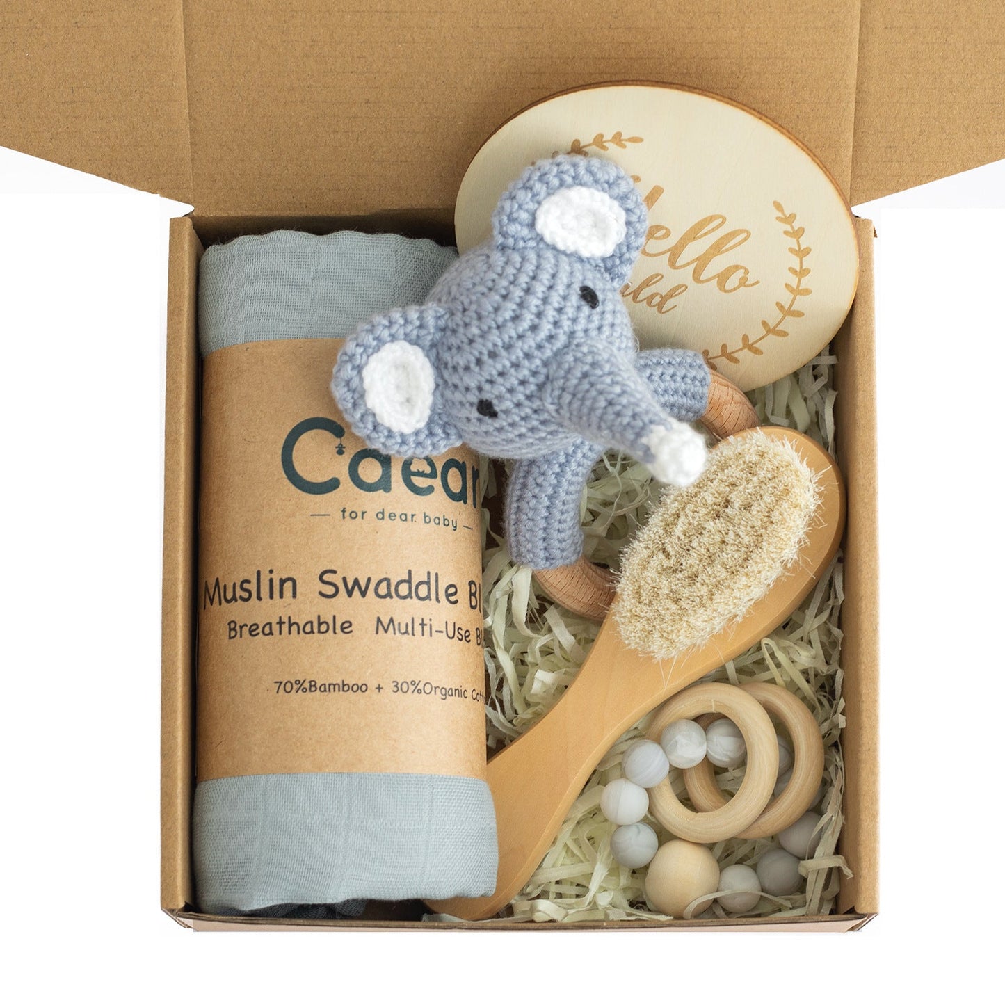 Baby Teething Toy Gift Set – Soothing Teether and Sensory Development Kit