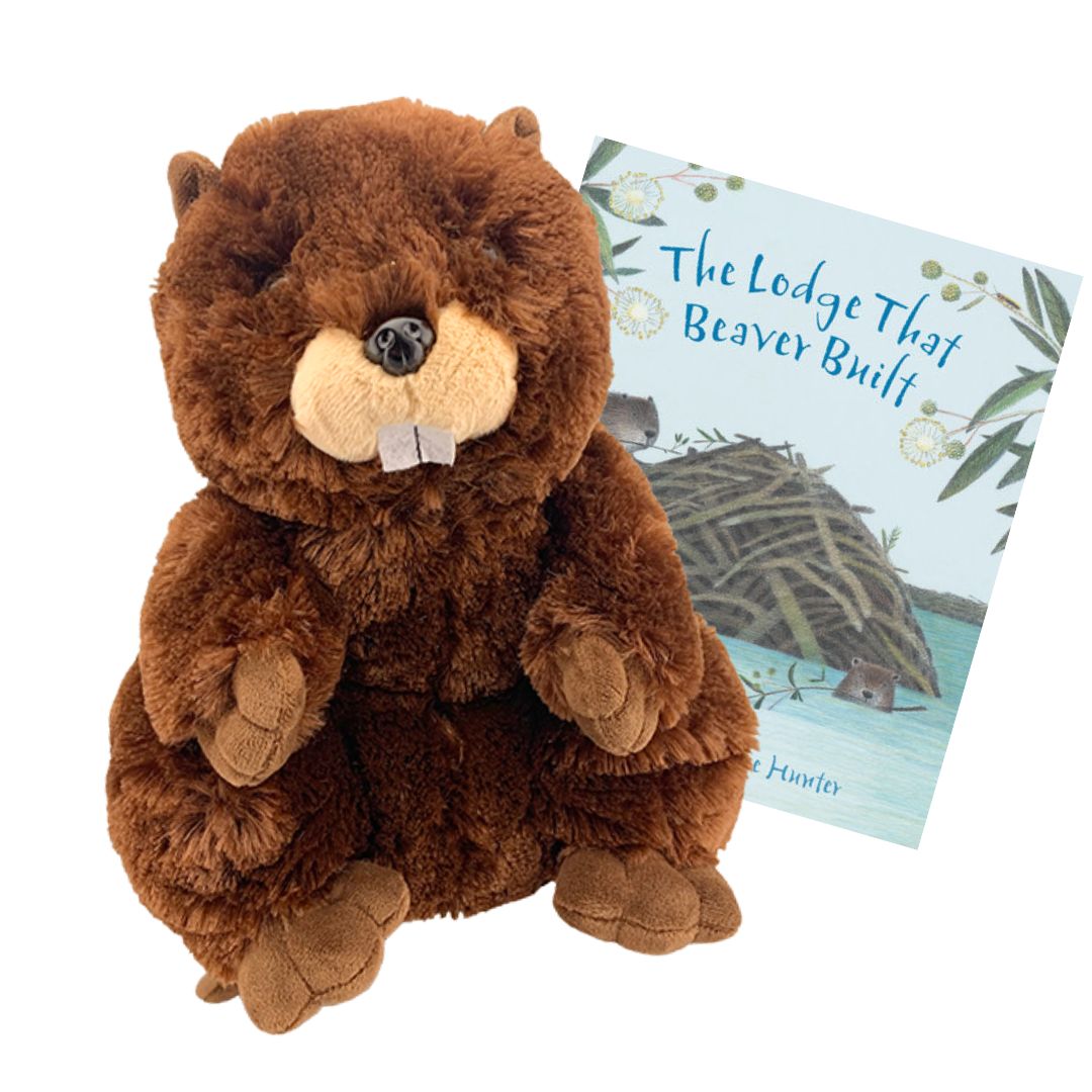 Beaver Stuffing Kit & Book – Build, Learn & Explore!