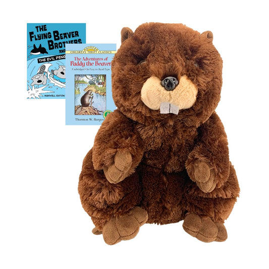 Beaver Stuffing Kit & Book – Build, Learn & Explore!