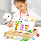 Wooden Magnetic Puzzle Board – 3D Educational Drawing Toy for Kids