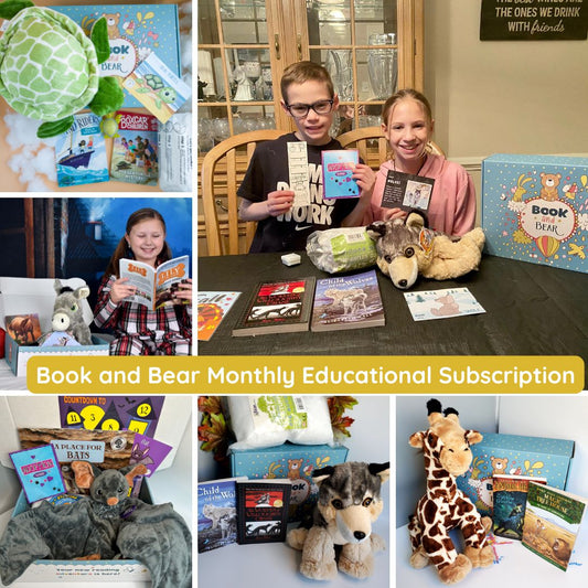 Book and Bear 6-Month Reading Adventure (Large Animal & Chapter Books)