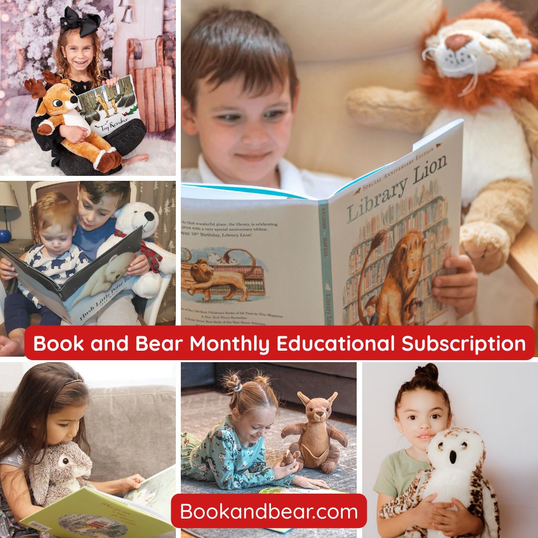 Book and Bear Monthly Educational Subscription AZ/NH