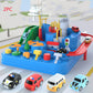 Adventure Parking Lot Car Track – Interactive Rail Toy Set for Kids