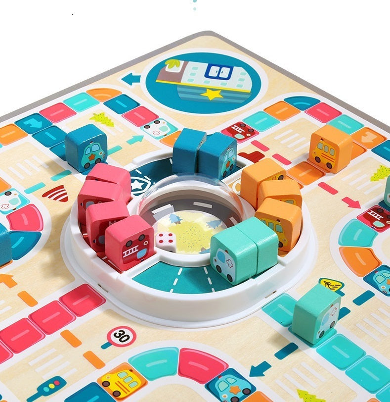 Race and Roll Strategy Board Game