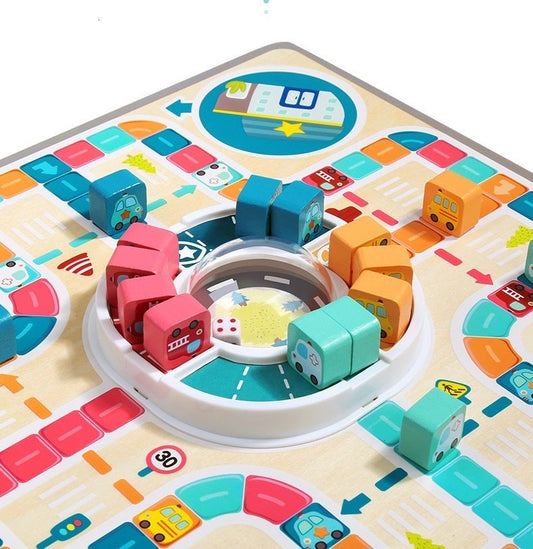 Race and Roll Strategy Board Game