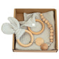 Baby Teething Toy Gift Set – Soothing Teether and Sensory Development Kit
