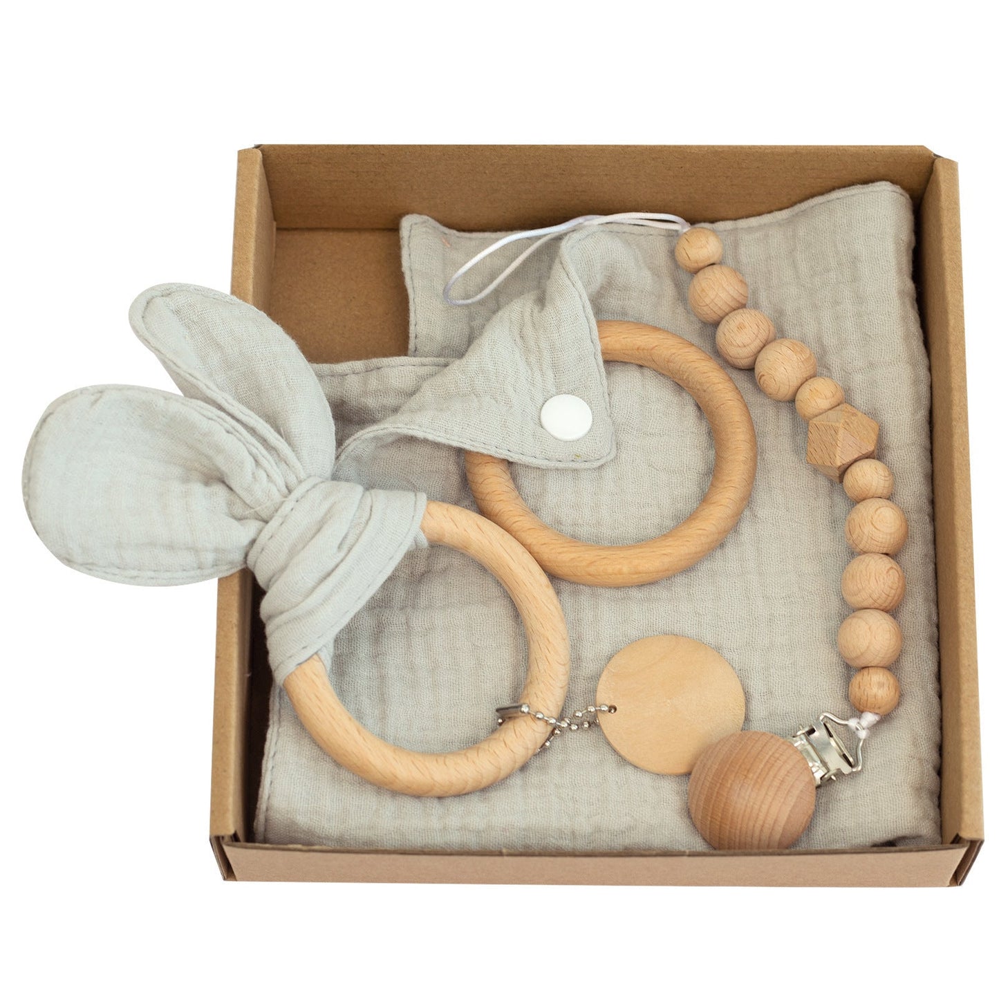 Baby Teething Toy Gift Set – Soothing Teether and Sensory Development Kit