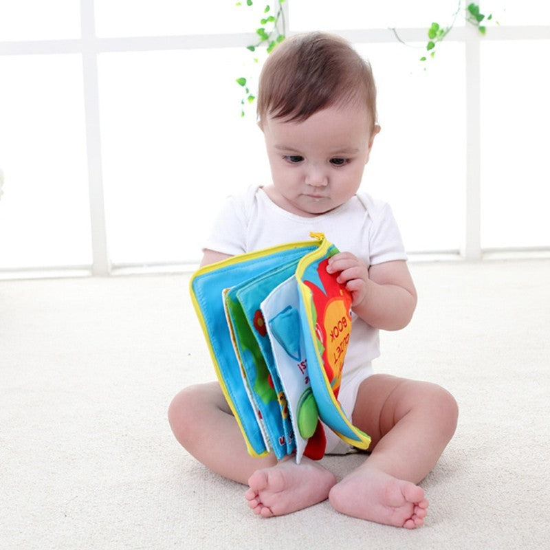 Baby Cloth Book – Multi-Functional Soft Fabric Learning Toy