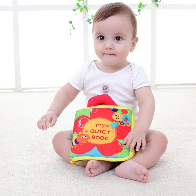Baby Cloth Book – Multi-Functional Soft Fabric Learning Toy