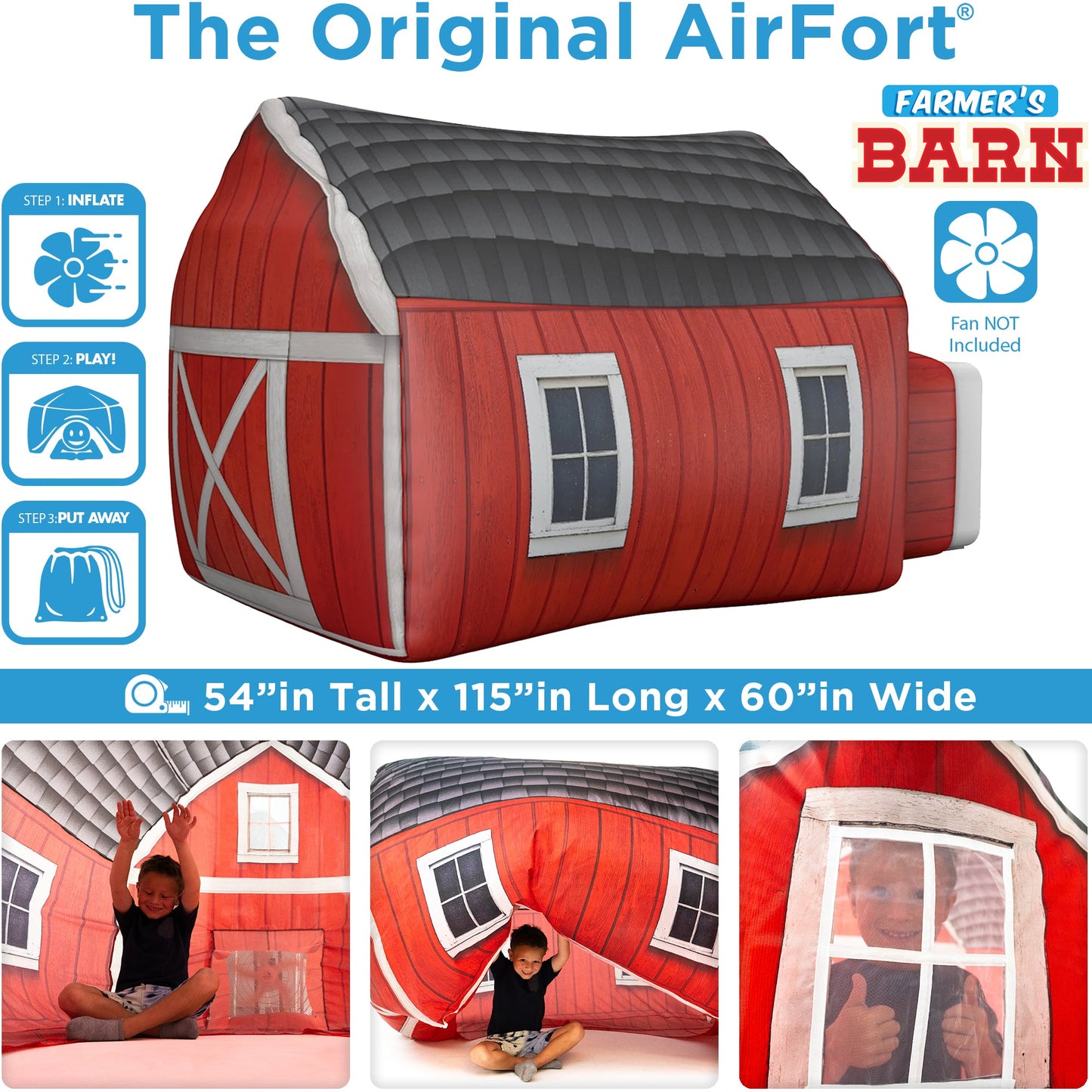 Farmers Barn + FREE AirFort Buddy Chicken Pillow (While Supplies Last!)