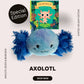 Adorable Axolotl Adventure Stuffing Kit and Book Set