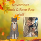 Wolf Stuffing Kit and Children's Book Set