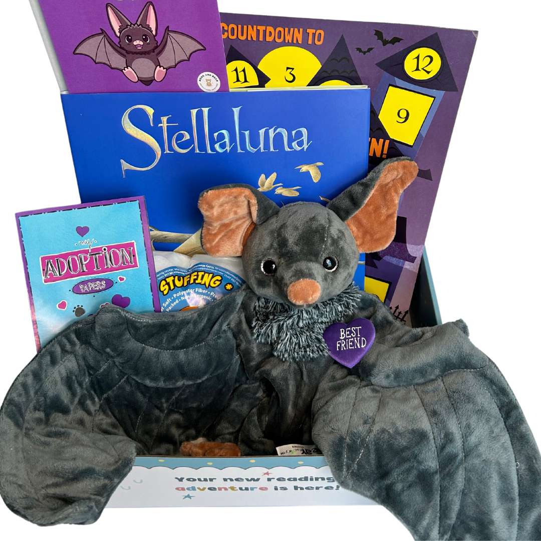 Bat Stuffing Kit and Book Set by Book and Bear Book and Bear