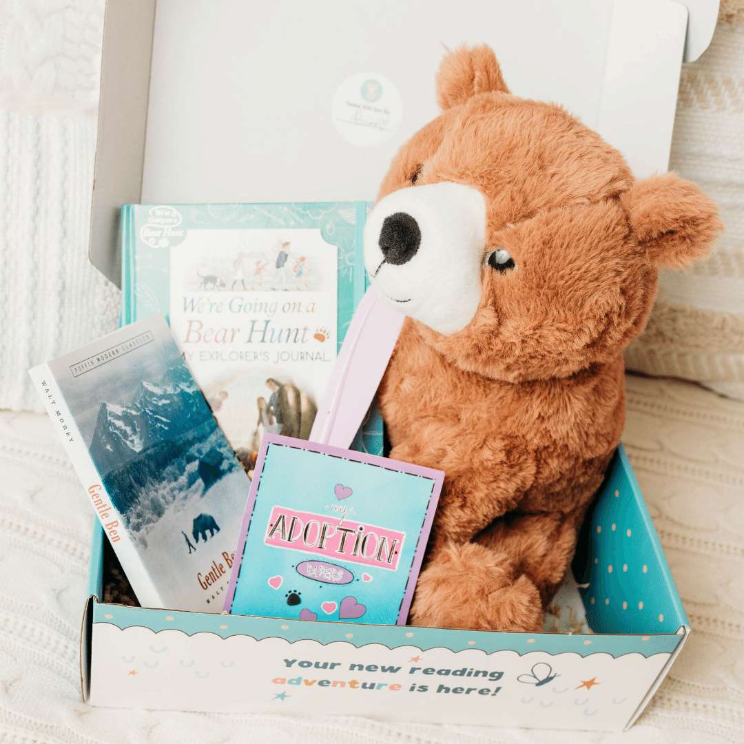 Bear Stuffing and Book Set by Book and Bear Book and Bear