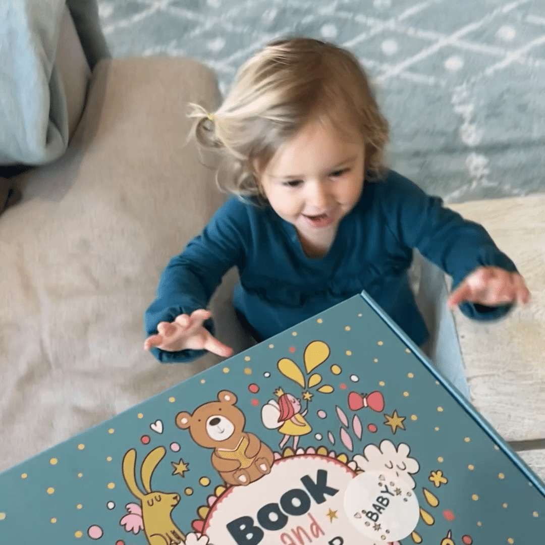 Book & Bear Baby Subscription Book and Bear