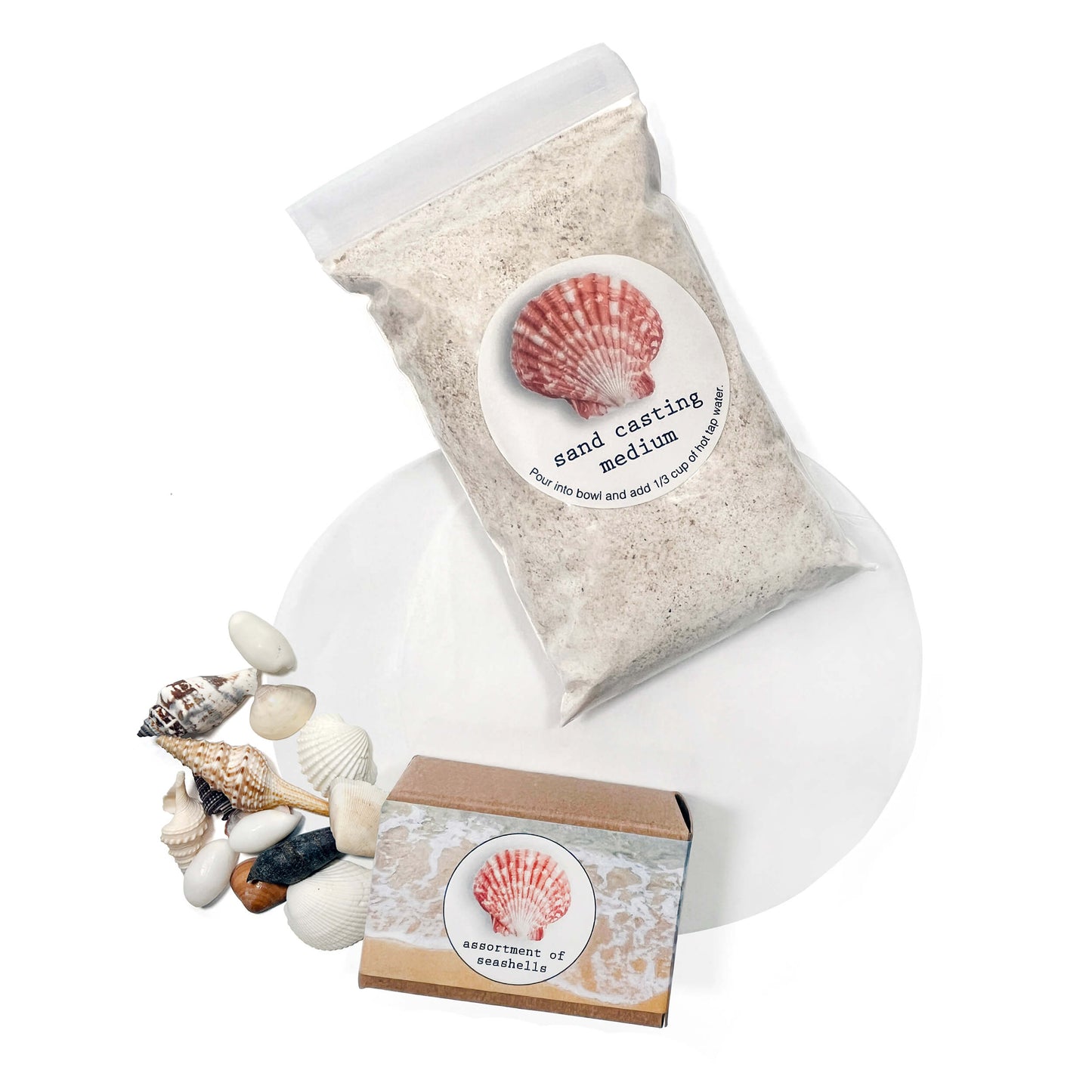 Day at the Beach – Kids Hand & Footprint Keepsake