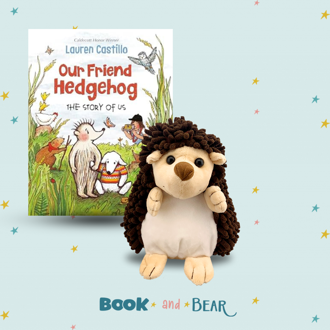 Bitty Hedgehog Stuffing Kit & Book Set | Book & Bear