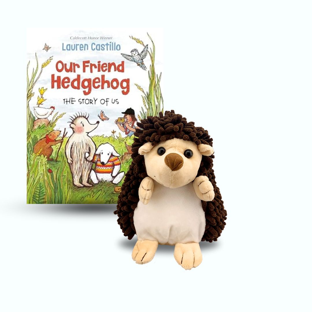 Bitty Hedgehog Stuffing Kit & Picture Book – Fun & Interactive!