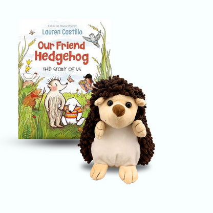 Hedgehog Stuffing Kit & Book Set