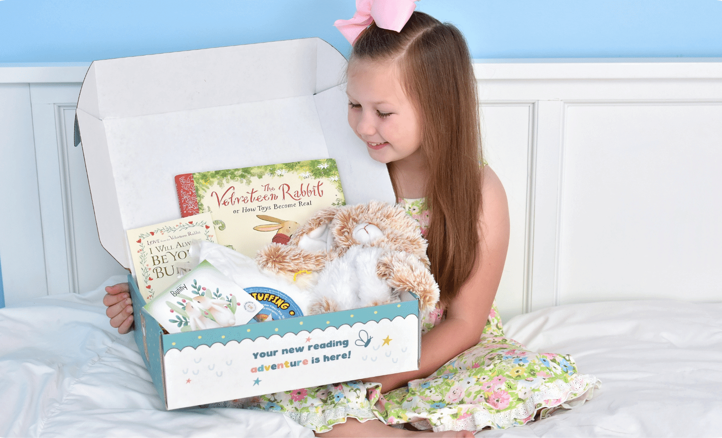 Book and Bear is the book subscription box with a stuffed animal kids can build!