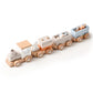 Wooden Birthday Train Building Blocks – Montessori Stacking Educational Toy