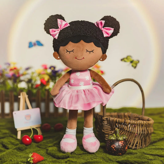 African American Plush Doll Dora