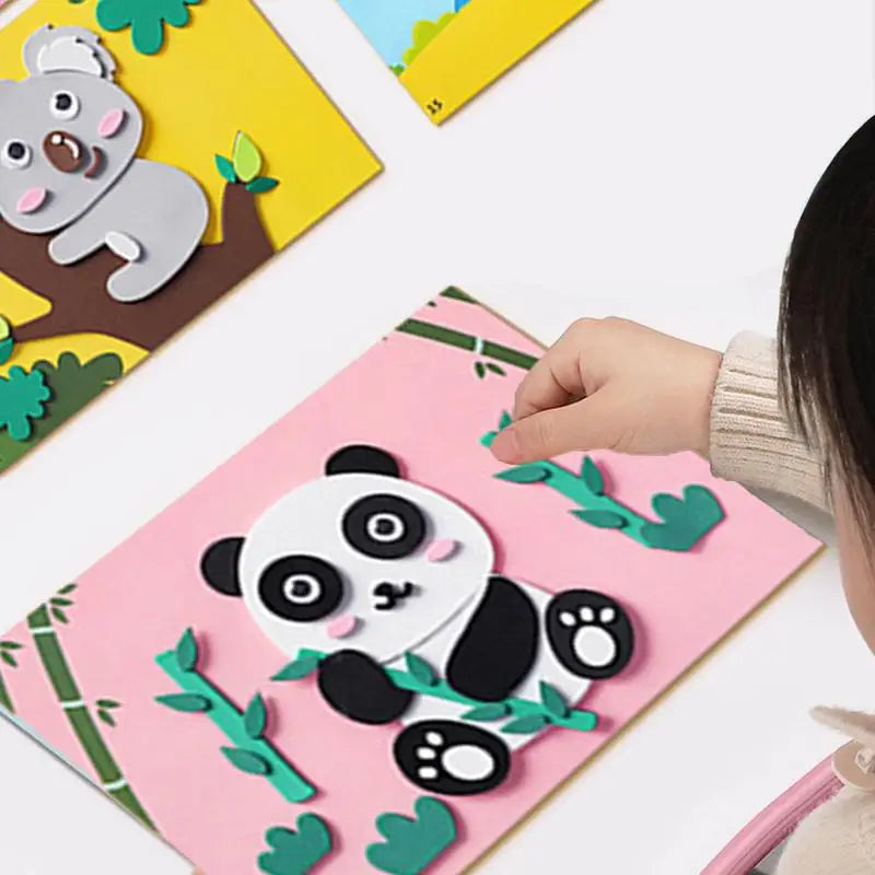 DIY Sticker Art Craft Kits – Fun Educational Handmade Toys
