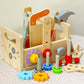 Wooden Toolbox Pretend Play Set for Kids