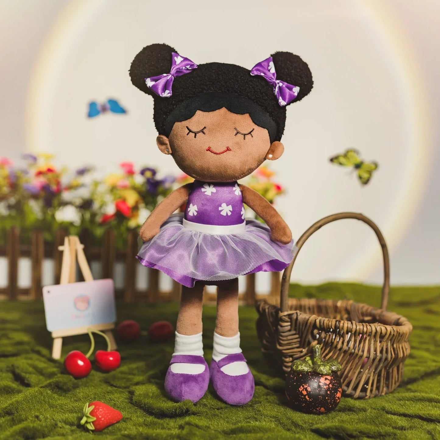 African American Plush Doll Dora