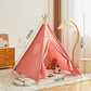 1.3M Indian Kids Tent Wigwam Tipi for Children Folding Indoor Outdoor