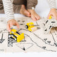 Construction Play Mat: "The CUTEST toys ever! I am in love!"