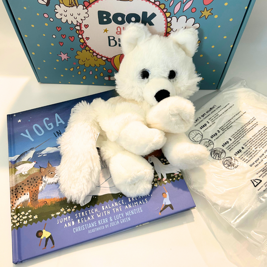 Bitty Arctic Fox Stuffing Kit & Picture Book – Cute, Cuddly & Fun!