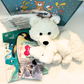 Arctic Fox Stuffing Kit & Book Set