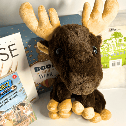Moose Stuffing Kit & Book – Craft, Cuddle & Explore!