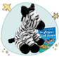 Zebra Stuffing Kit & Book Set | Book & Bear