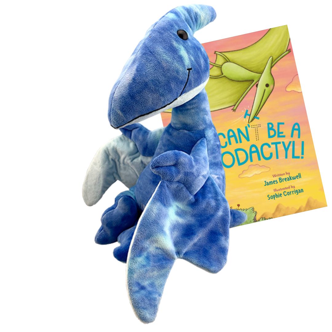 Pterodactyl Stuffing Kit & Book – Soar, Craft & Read!