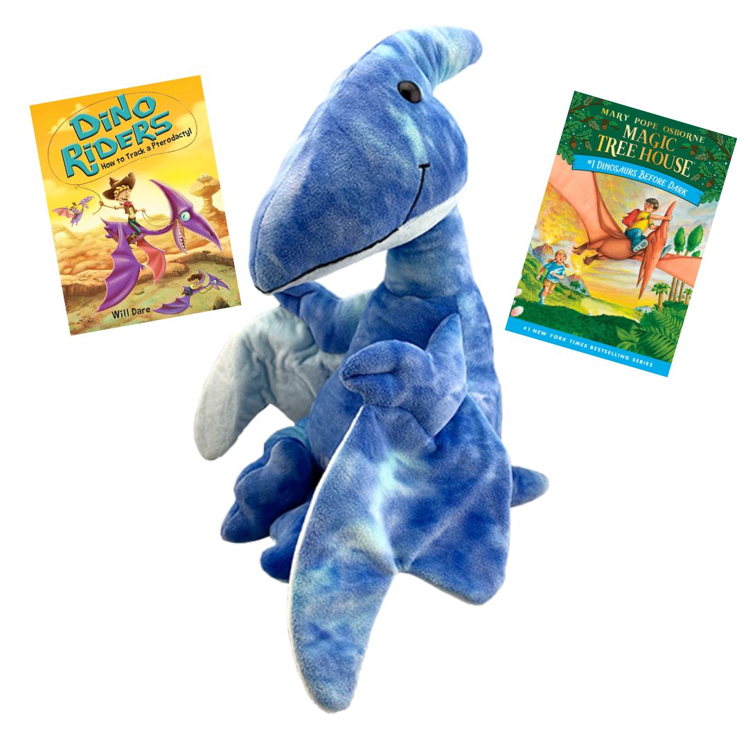 Pterodactyl Stuffing Kit & Book – Soar, Craft & Read!