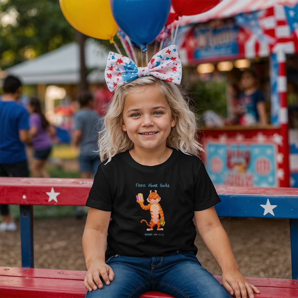 Fierce About Books Tiger Tee