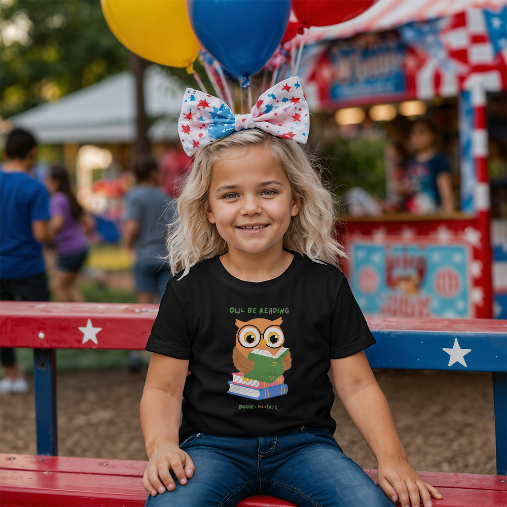 "Owl" Be Reading Kids Tee
